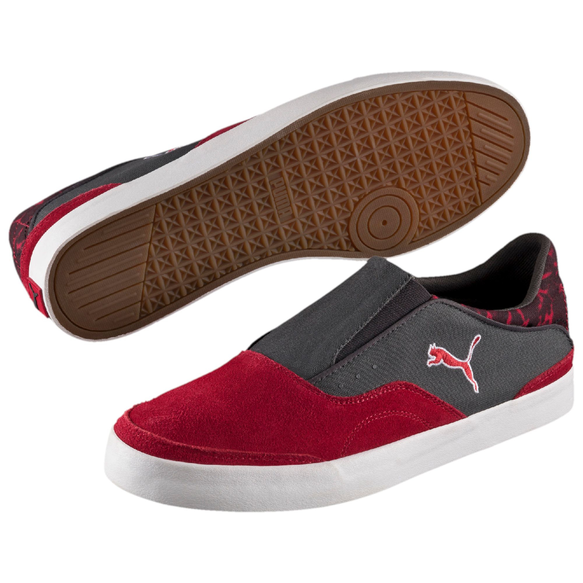 boys puma sliders